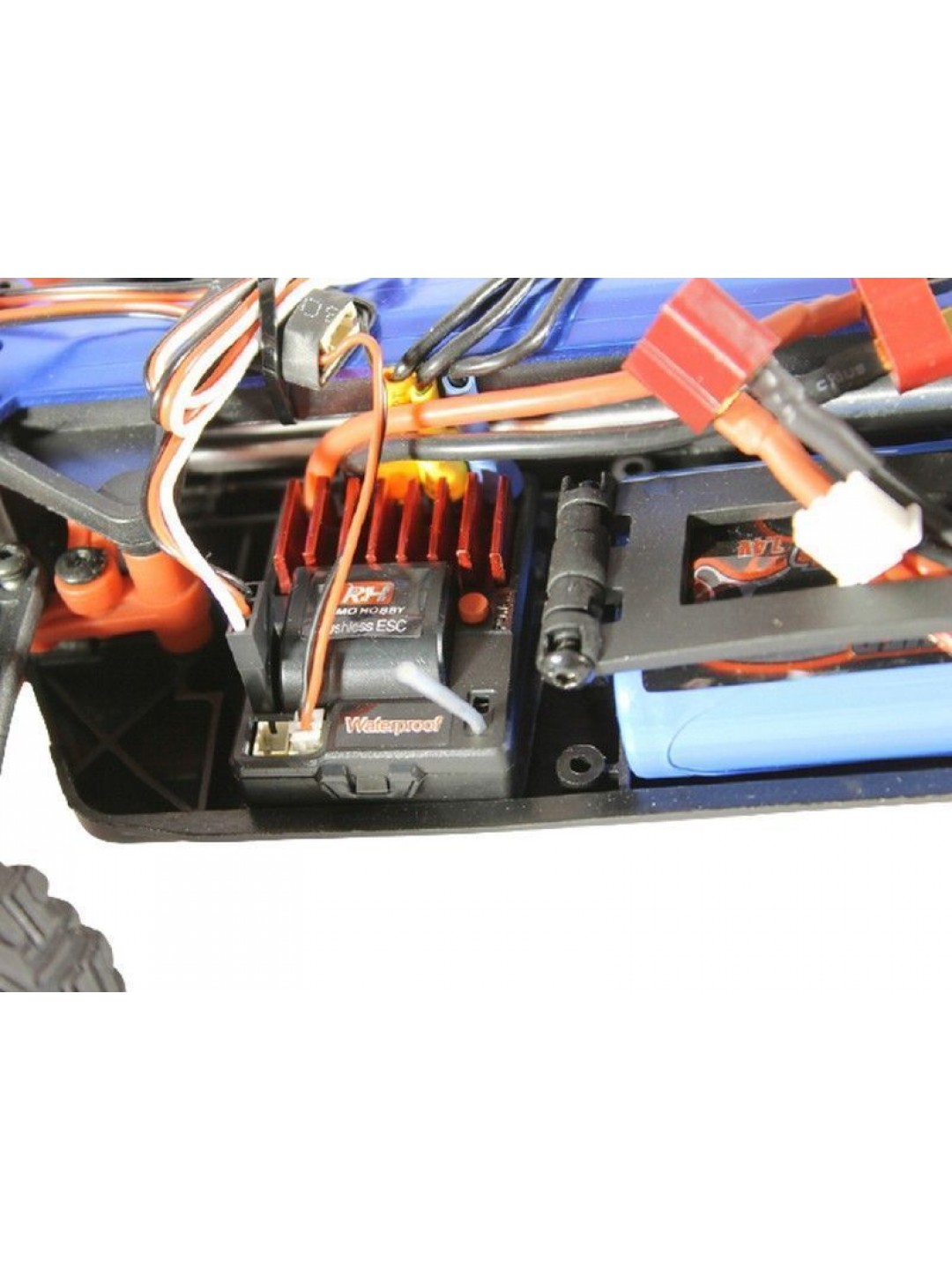 Радиоуправляемая трагги Remo Hobby S EVO-R Brushless UPGRADE V2.0 (красный) 4WD 2.4G 1/16 RTR