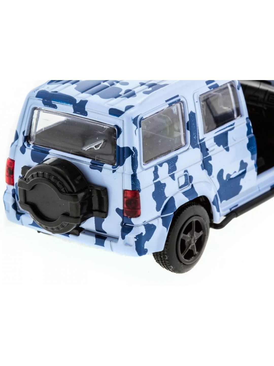 Машина "АВТОПАНОРАМА" инерц. УАЗ Патриот (омон) 1/50, в/к 12*7*5,5 см