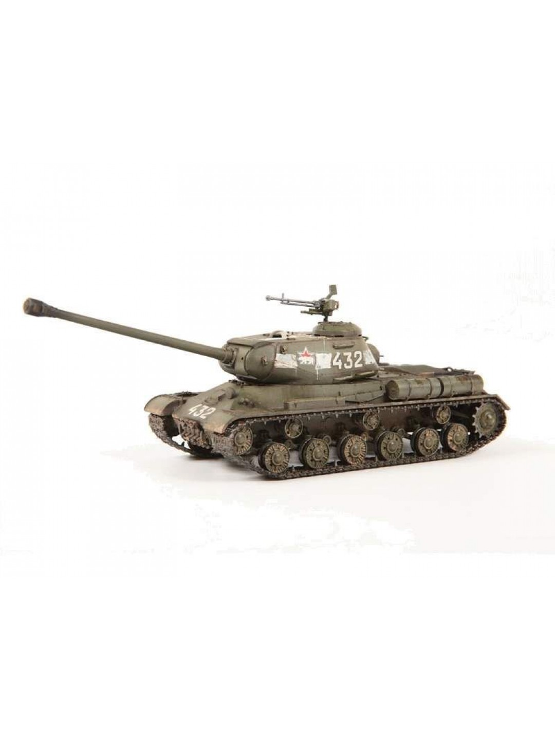 Сборная модель ZVEZDA Советский танк ИС-2 (сборка без клея), 1/72