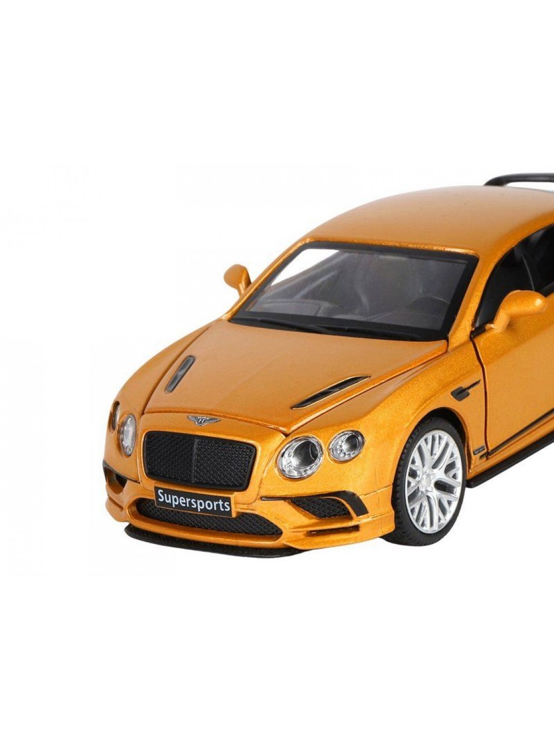 Машина "АВТОПАНОРАМА" Bentley Continental Supersports, оранжевый, 1/32, в/к 17,5*12,5*6,5 см