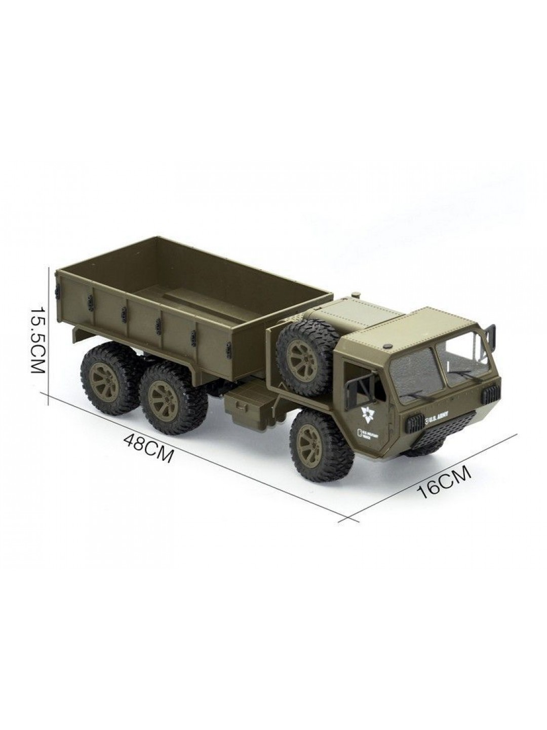 Радиоуправляемая машина американский военный грузовик 6WD 2.4G 1/16 RTR