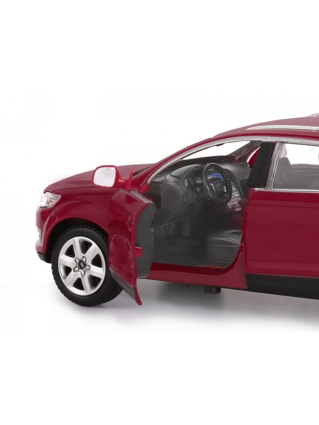 Машина "АВТОПАНОРАМА" Audi Q7, бордовый, 1/24, в/к 24,5*12,5*10,5 см