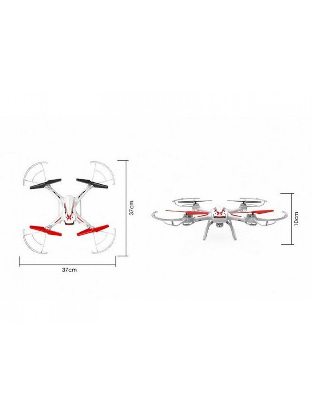 Р/У квадрокоптер Syma X54HW с FPV трансляцией Wi-Fi, барометр, 2.4G RTF