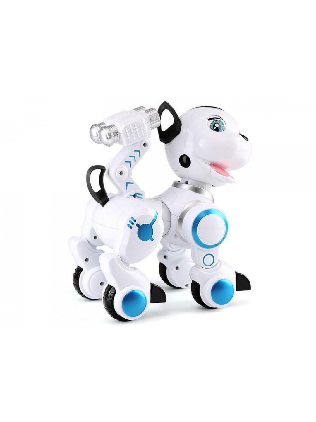 Радиоуправляемая робот-собака LENENG TOYS K10 Wow!Dog звук, свет, танцы, сенсор