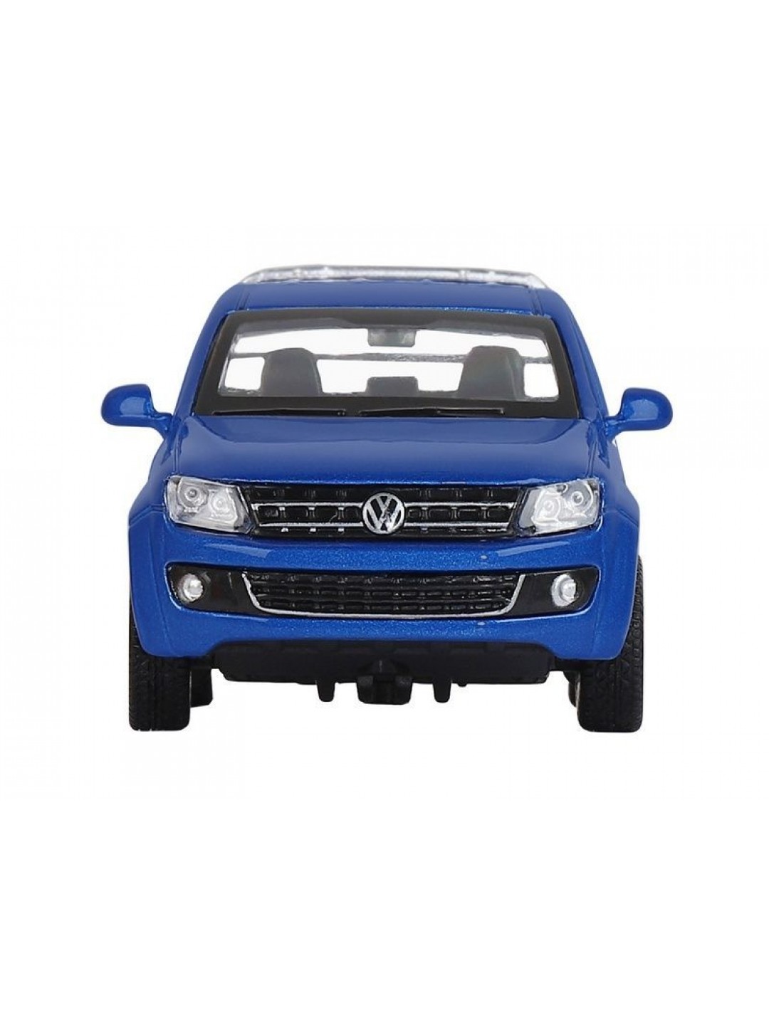 Машина "АВТОПАНОРАМА" Volkswagen Amarok, синий, 1/46, инерция, откр. двери, в/к 17,5*12,5*6,5 см