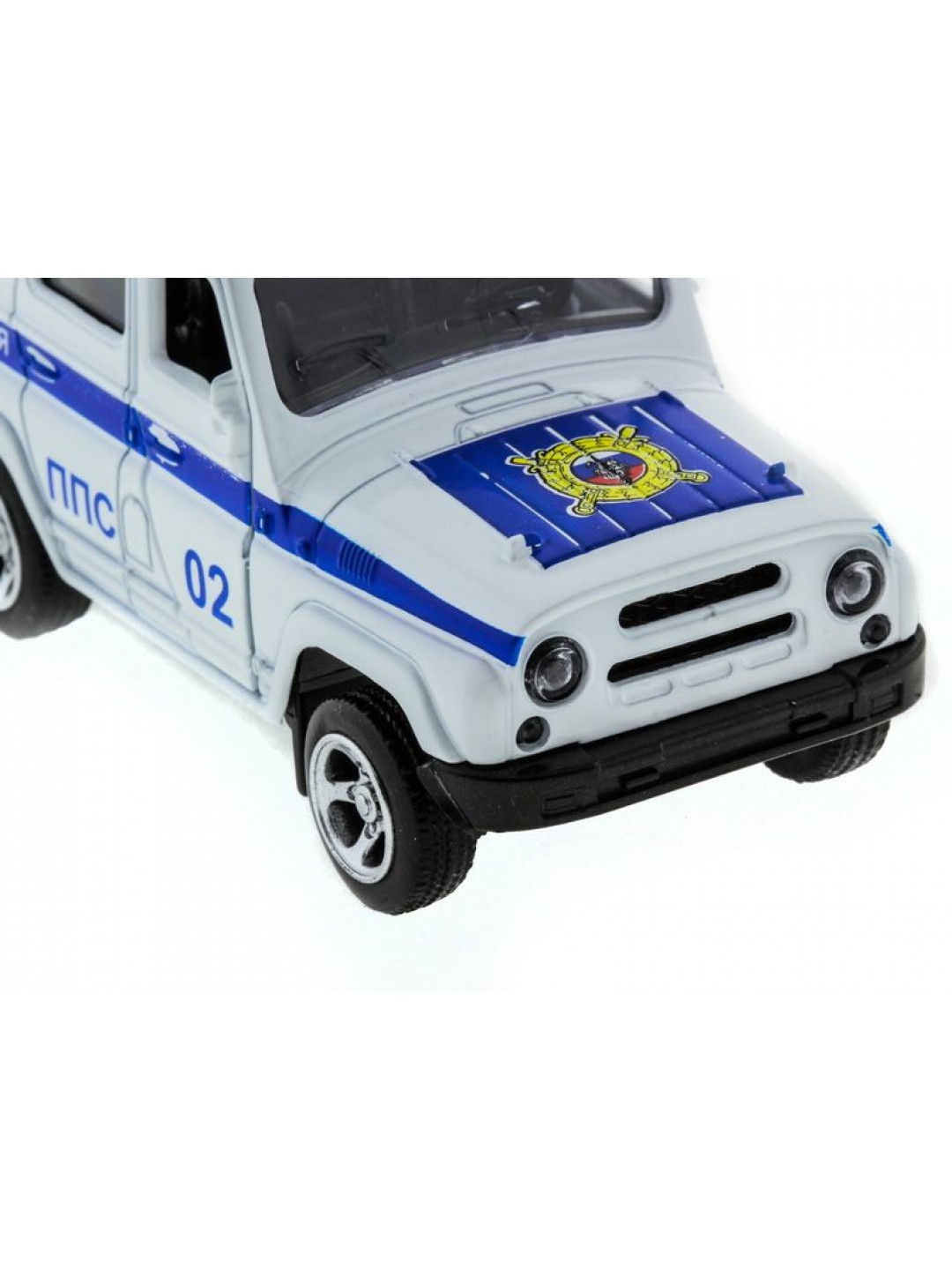 Машина "АВТОПАНОРАМА" инерц. УАЗ (ППС) 1/50, в/к 12*7*5,5 см