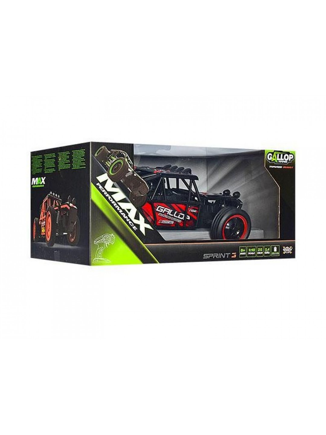 Р/У багги YED Gallop Top Speed 1:10 2.4G + АКК и ЗУ
