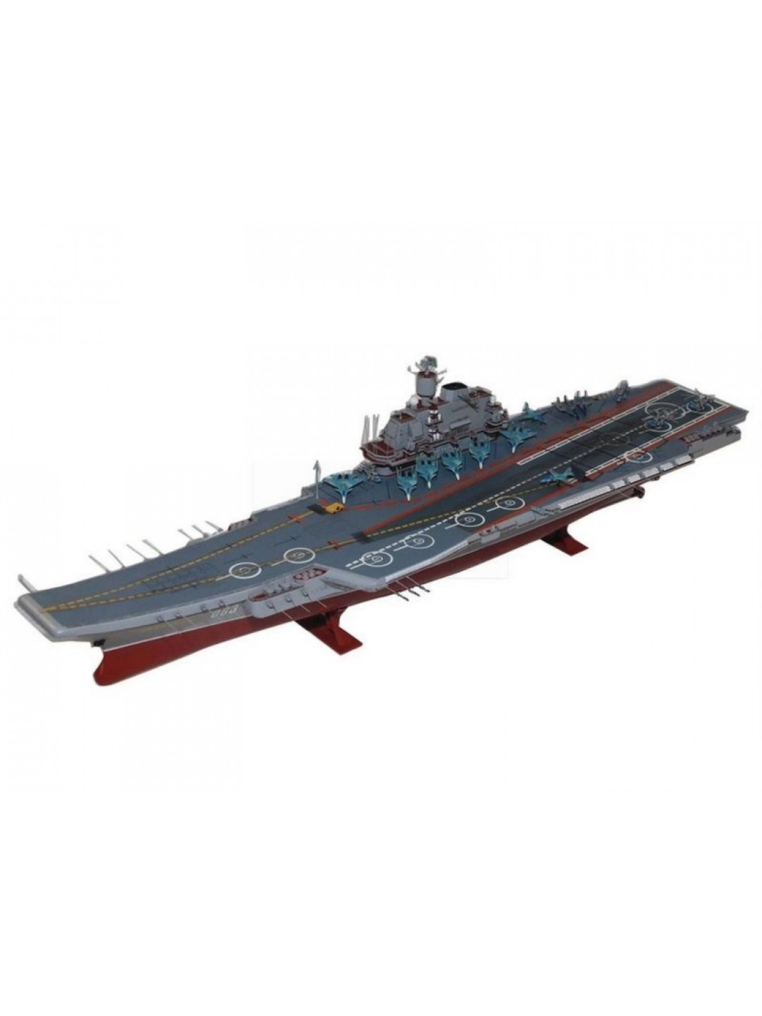 Сборная модель ZVEZDA Российский крейсер "Адмирал флота Сов. Союза Кузнецов», под. набор, 1/720
