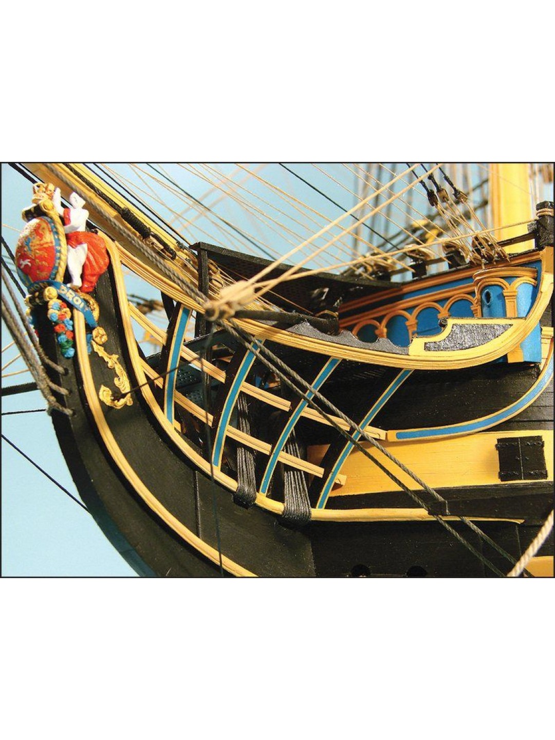 Сборная картонная модель Shipyard линкор HMS Victory (№67), 1/96
