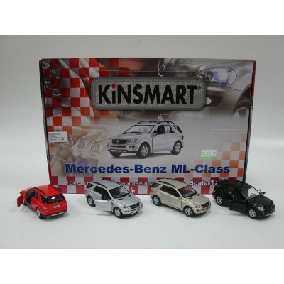 Машина Kinsmart "MERCEDES-BENZ ML" инерция (1/12шт.) 1:36 б/к