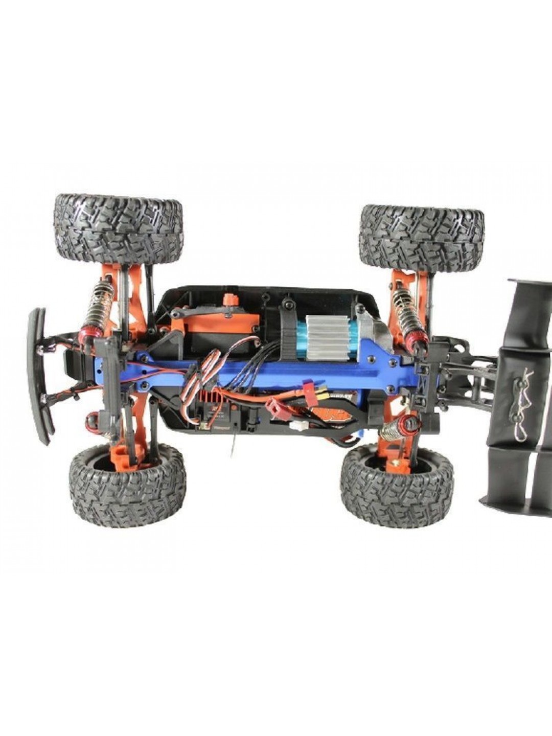 Радиоуправляемая трагги Remo Hobby S EVO-R Brushless UPGRADE V2.0 (синяя) 4WD 2.4G 1/16 RTR