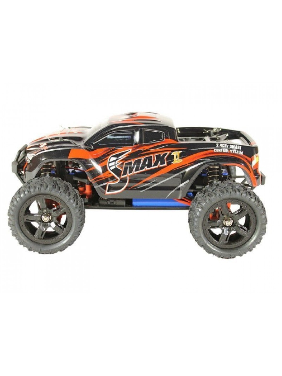 Радиоуправляемый монстр Remo Hobby SMAX Brushless UPGRADE V2.0 (красный) 4WD 2.4G 1/16 RTR