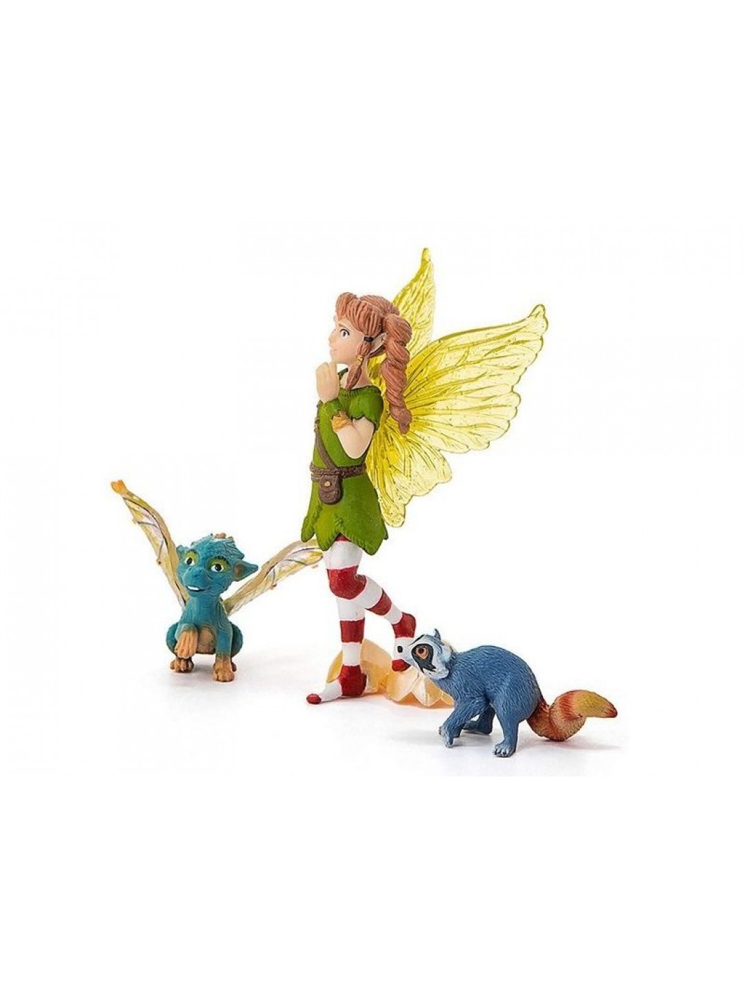 Фигурка Schleich Эльфийка Марвин с Нугуром и Пиу, MOVIE