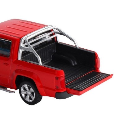 Машина "АВТОПАНОРАМА" Volkswagen Amarok, красный, 1/30, свет, звук, инерция, в/к 20*10*11 см
