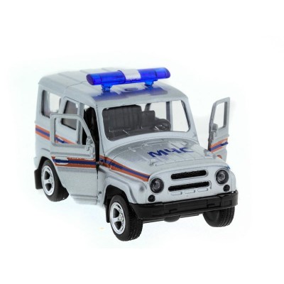 Машина "АВТОПАНОРАМА" инерц. УАЗ-469 (МЧС) 1/50, в/к 12*7*5,5 см