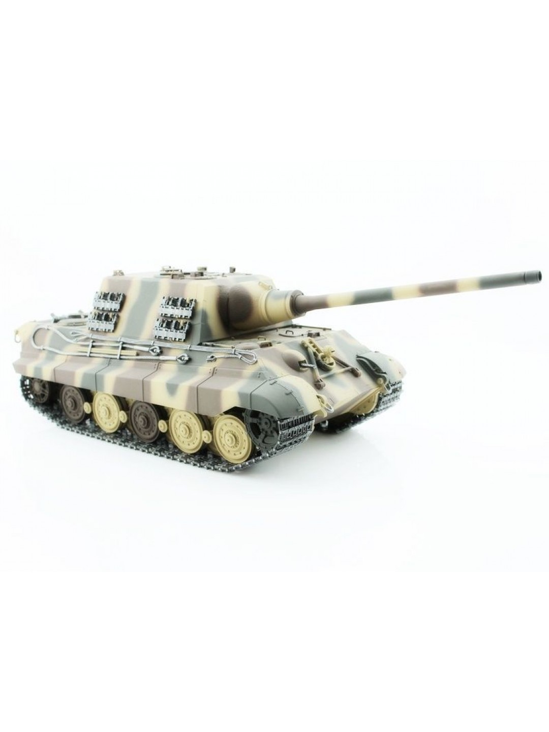 Р/У танк Torro Jagdtiger (Metal Edition) 1/16 2.4G, ВВ-пушка, деревянная коробка