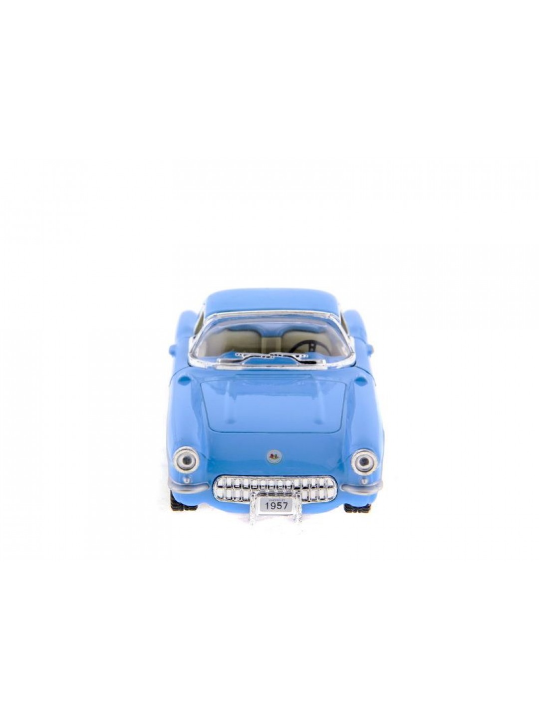 Машина Kinsmart "Chevrolet Corvette 1957" инерция (1/12шт.) 1:34 б/к