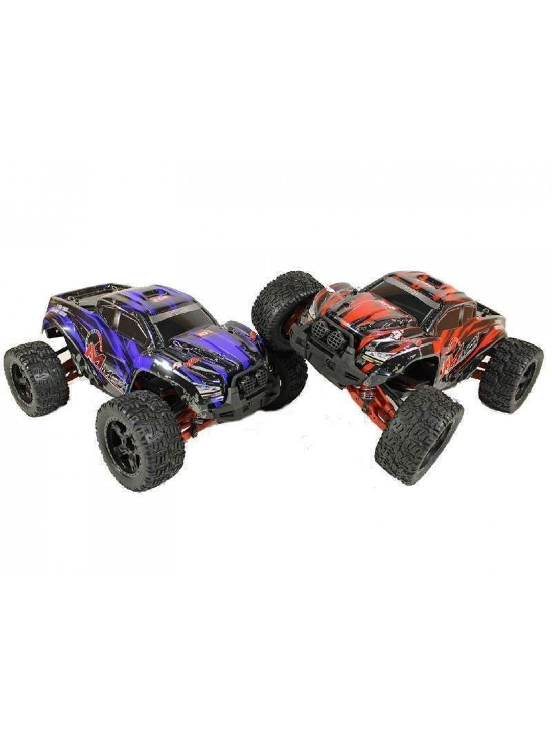 Радиоуправляемый монстр Remo Hobby MMAX PRO UPGRADE (синий) 4WD 2.4G 1/10 RTR
