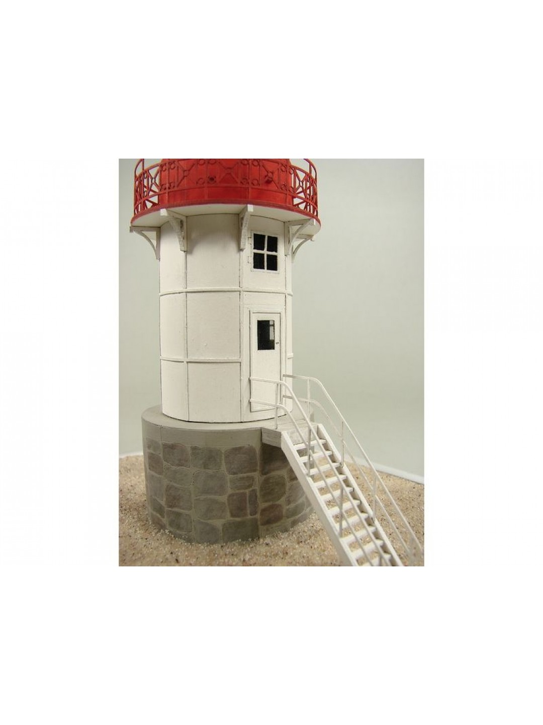 Сборная картонная модель Shipyard маяк Gellen Lighthouse (№48), 1/87