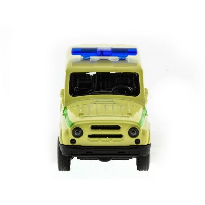 Машина "АВТОПАНОРАМА" инерц. УАЗ (инкассация) 1/50, в/к 12*7*5,5 см