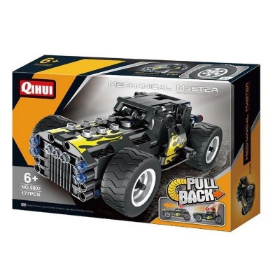 Конструктор Qihui Mechanical Master Шорт-корс совместим с QH5801, инерционный (177 деталей)