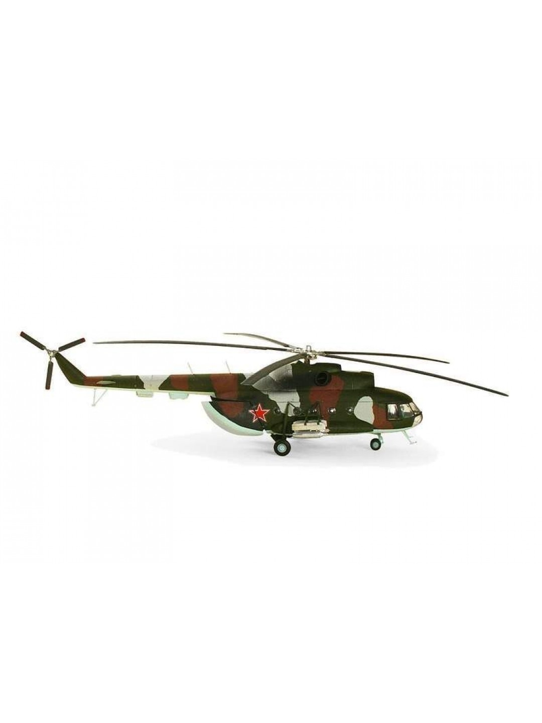 Сборная модель ZVEZDA Советский многоцелевой вертолёт Ми-8Т, 1/72
