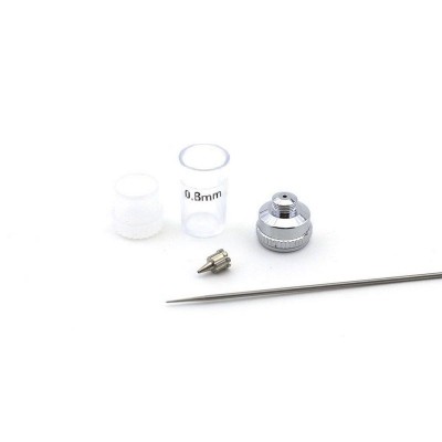 Набор для аэрографа 1187, 0,8 мм (игла, сопло, диффузор) Набор для аэрографа 1187, 0,8 мм (игла, сопло, диффузор)