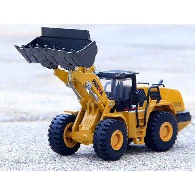 Металлический фронтальный погрузчик HUI NA TOYS 1/50
