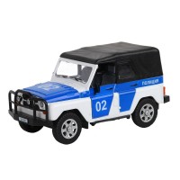 Машина "АВТОПАНОРАМА" УАЗ-469 "Полиция", белый, 1/24, свет, звук, инерция, тент, в/к 22*12*11 см Машина "АВТОПАНОРАМА" УАЗ-469 "Полиция", белый, 1/24, свет, звук, инерция, тент, в/к 22*12*11 см