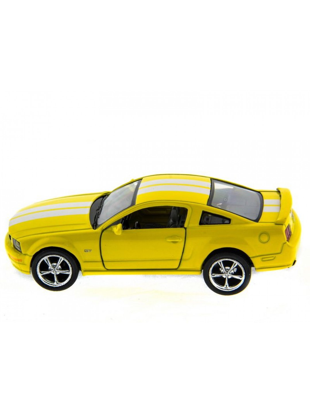 Машина Kinsmart 1:38 Ford Mustang GT с полосками инерция (1/12шт.) б/к