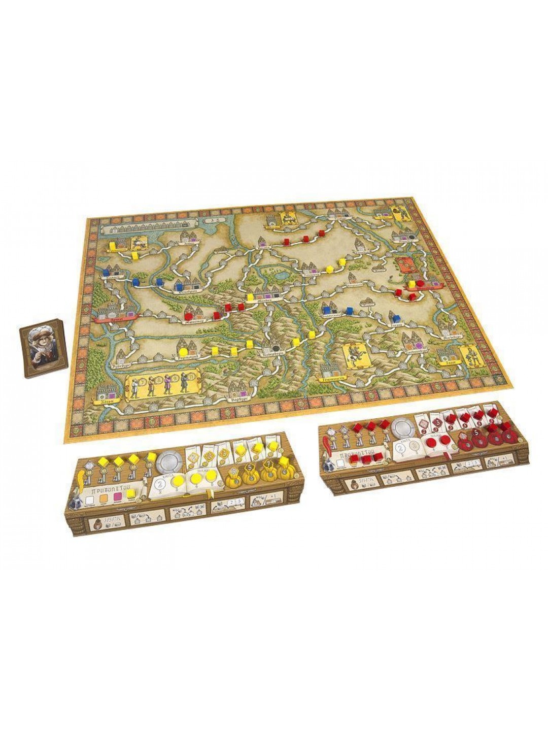 Настольная игра ZVEZDA Ганзейский союз, семейная