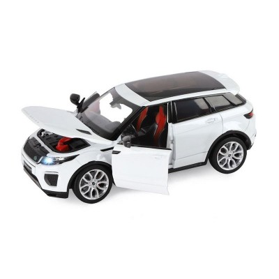 Машина "АВТОПАНОРАМА" Land Rover Range Rover Evoque HSE 2017, белый, 1/24, в/к 24,5*12,5*10,5 см
