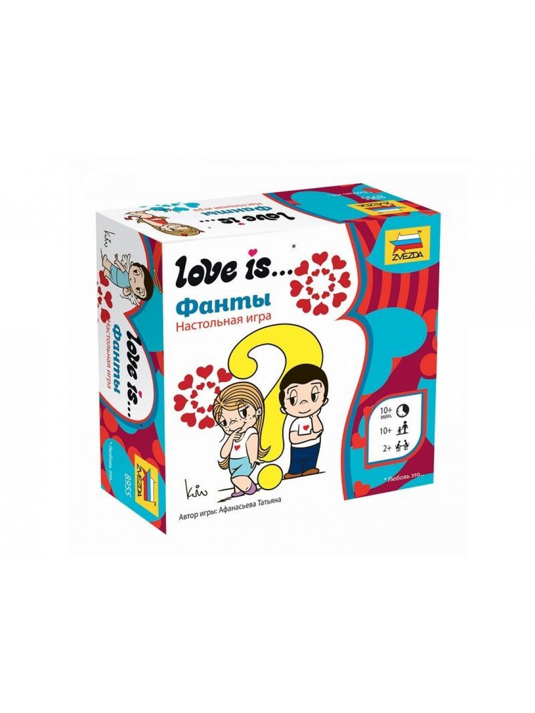 Настольная игра ZVEZDA "Love is … Фанты", семейная