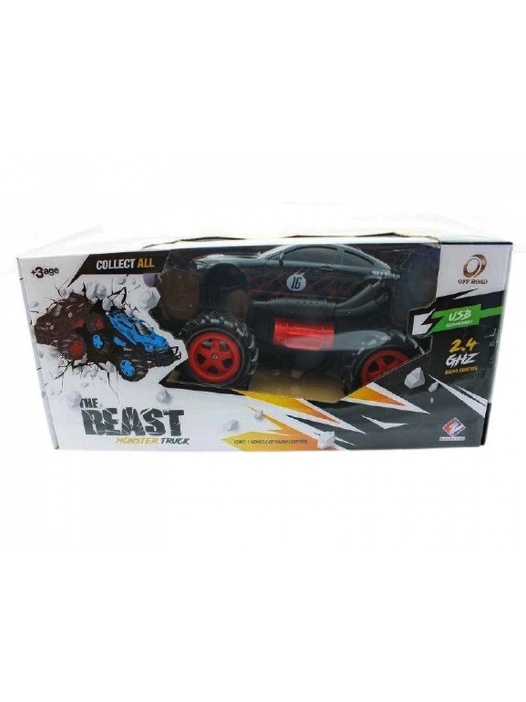 Р/У внедорожник Monstre Truck BMW 6 в ассортименте 1/14 + свет + звук