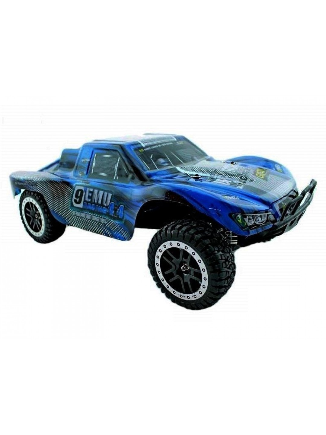 Радиоуправляемый шорт-корс Remo Hobby 9EMU Brushless (синий) 4WD 2.4G 1/8 RTR