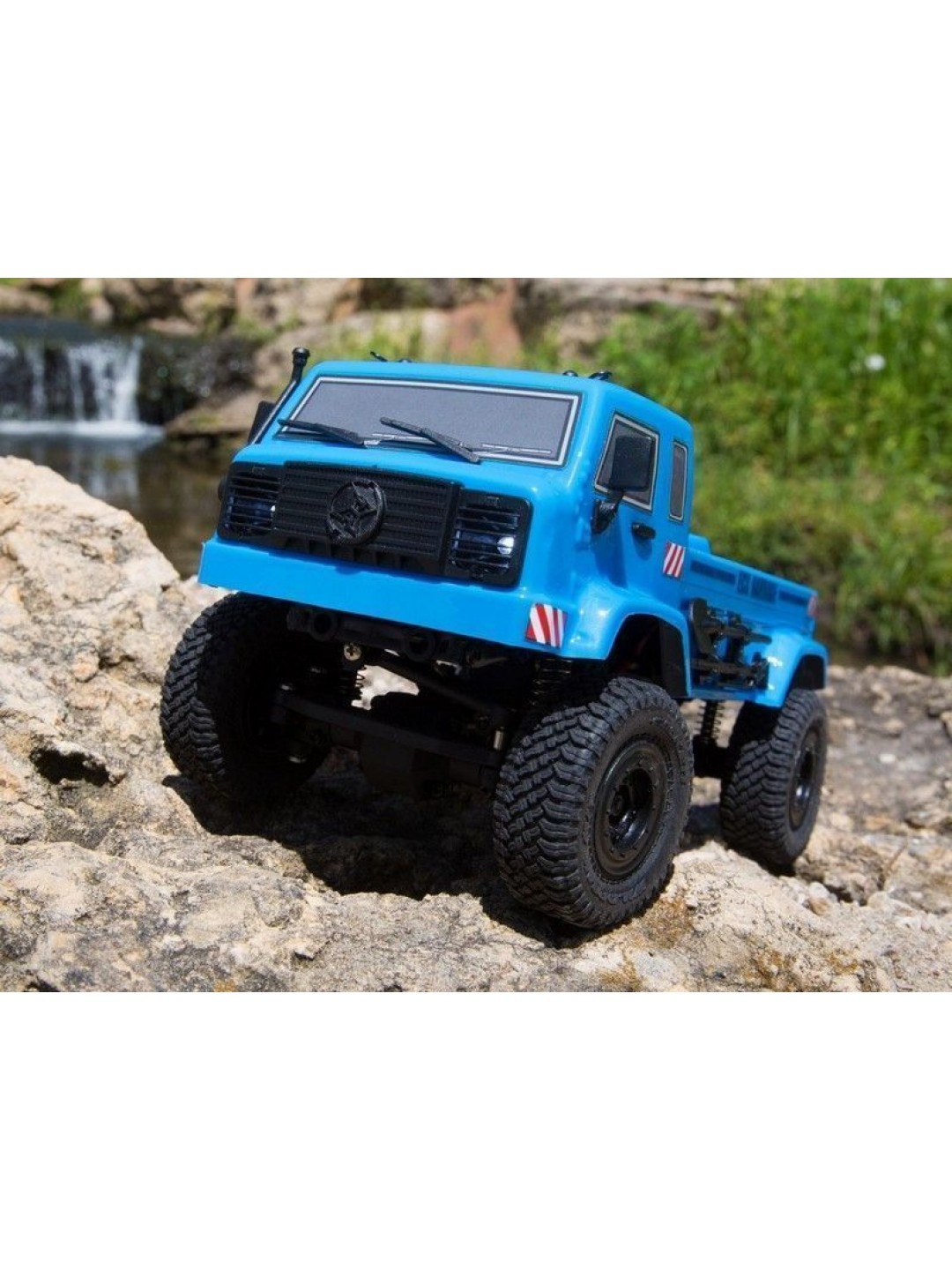 Краулер ECX 1:24 Scaler Crawler Barrage UV 4WD, электро, RTR (синий)
