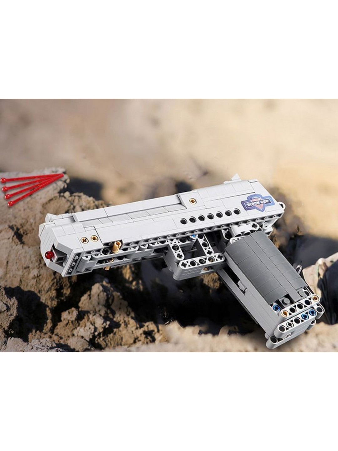 Конструктор CADA deTech пистолет Desert Falcon (307 деталей)