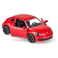 Легковой автомобиль Siku 1417 Volkswagen Beetle 1/87, красный Легковой автомобиль Siku 1417 Volkswagen Beetle 1/87, красный