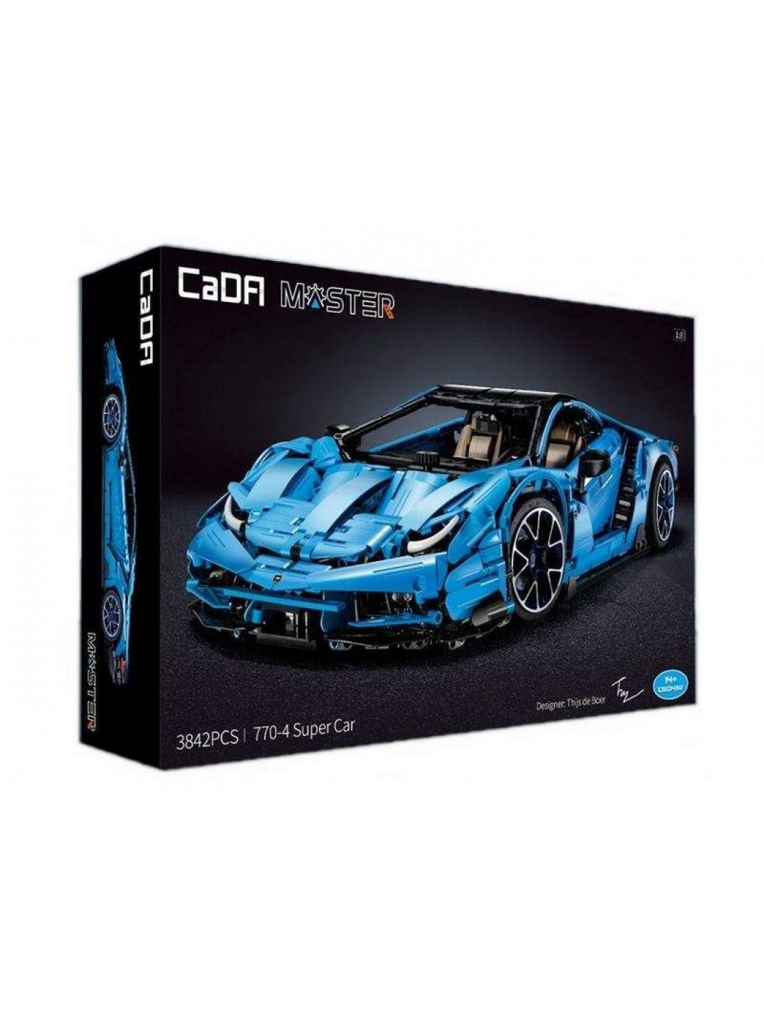 Конструктор CADA Lamborghini Centenario 770-4 (3842 детали)