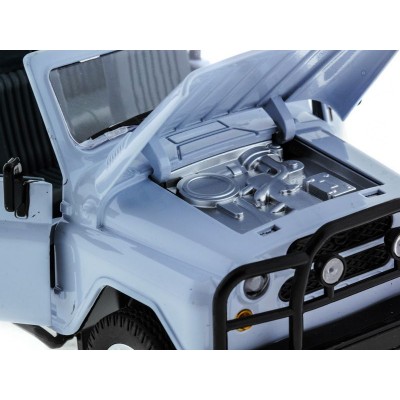 Машина "АВТОПАНОРАМА" УАЗ-469 1/24 в/к 22*12*11 см, бежевая
