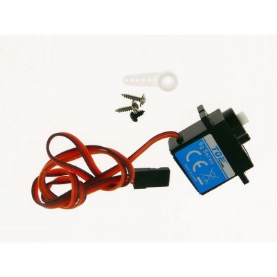 Сервомашинка 9g для планера Top RC Lightning 2100 (закрылки), провод 400мм