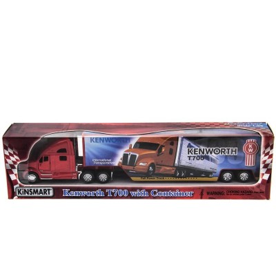 Машина Kinsmart 1:40 Keworth T700 инерция  в/к