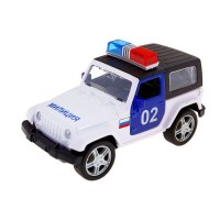 Машина Autotime "USA ALLROAD 4WD" милиция, звук, свет 1:36