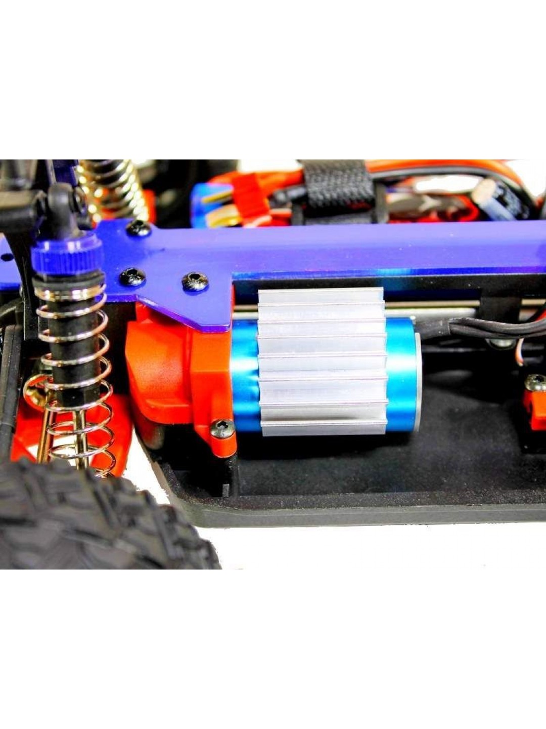 Радиоуправляемый монстр Remo Hobby SMAX Brushless UPGRADE (синий) 4WD 2.4G 1/16 RTR