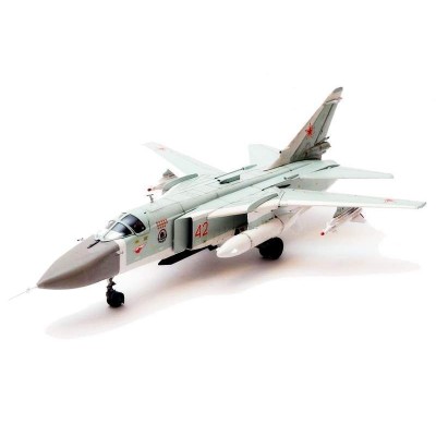 Сборная модель ZVEZDA Советский фронтовой бомбардировщик Су-24, 1/72