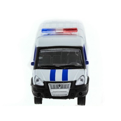 Машина "АВТОПАНОРАМА" инерц. "ГАЗель"(полиция) 1/50, в/к 14,5*8*5,5 см