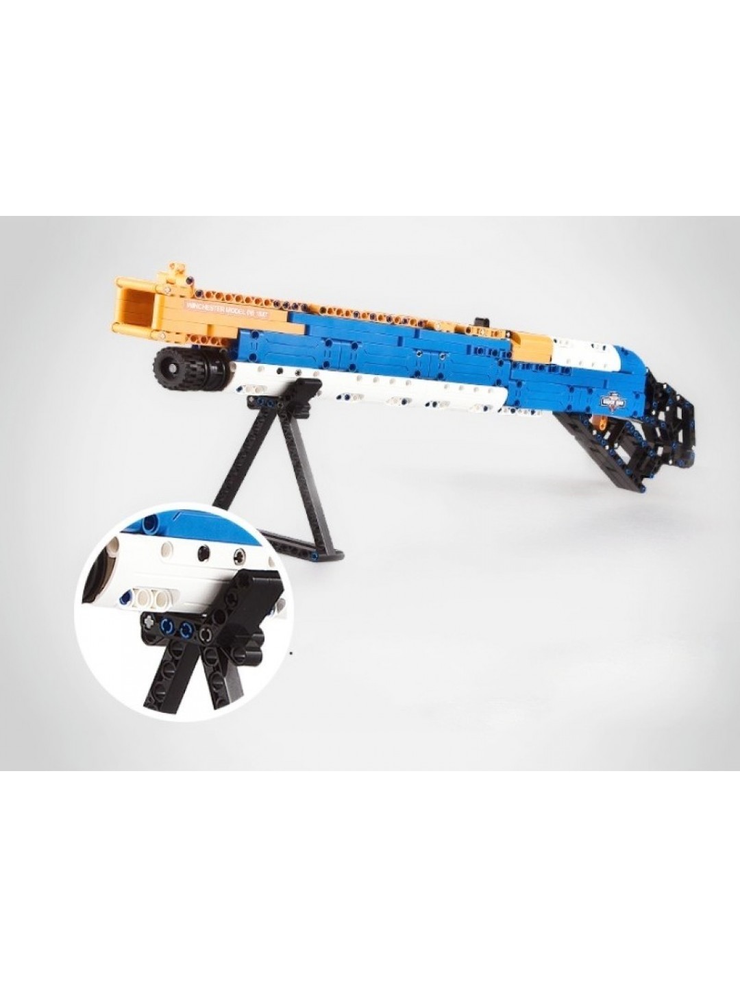 Конструктор CaDA Technic дробовик M1887, стреляет пульками (506 деталей)