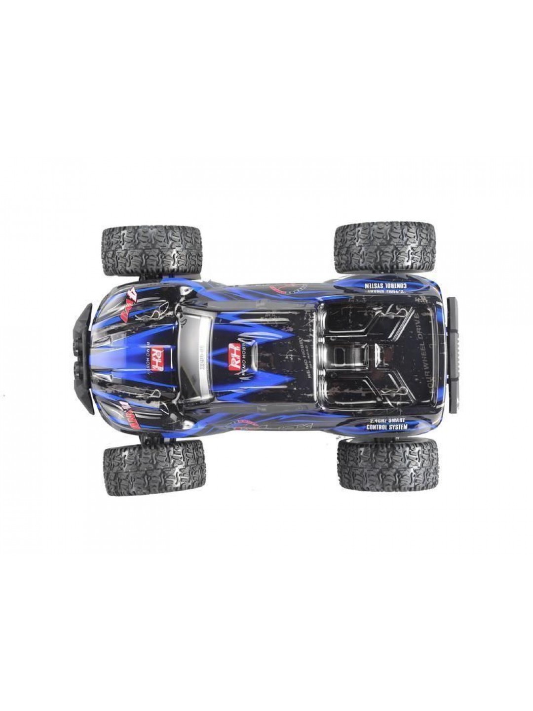 Радиоуправляемый монстр Remo Hobby MMAX (синий) 4WD 2.4G 1/10 RTR