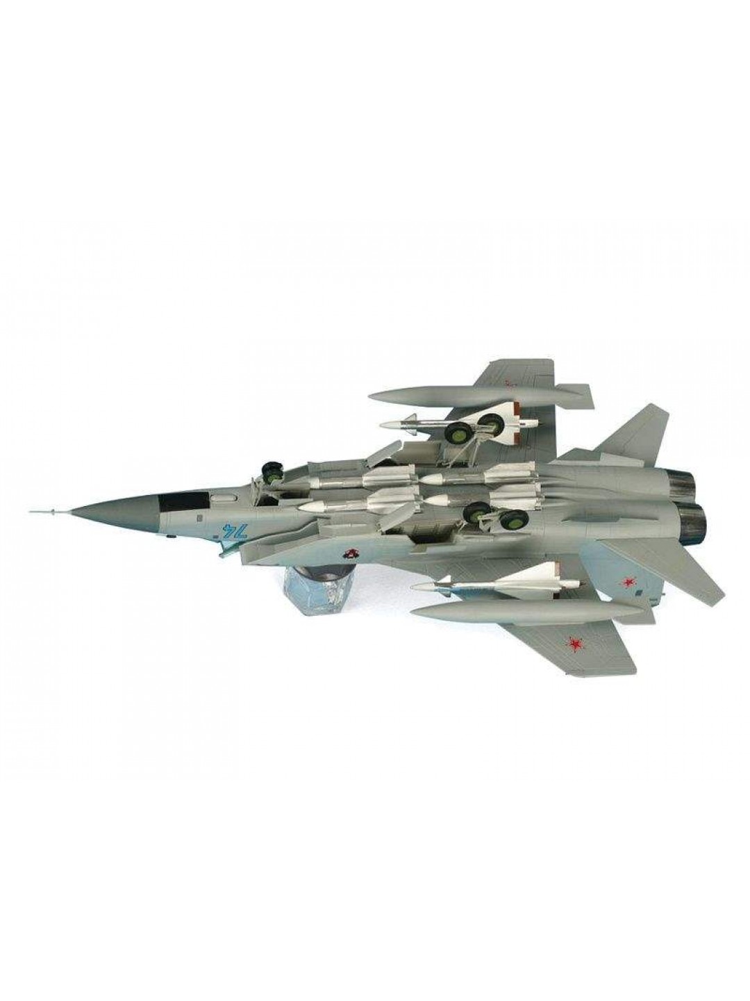Сборная модель ZVEZDA Советский истребитель-перехватчик МиГ-31, 1/72