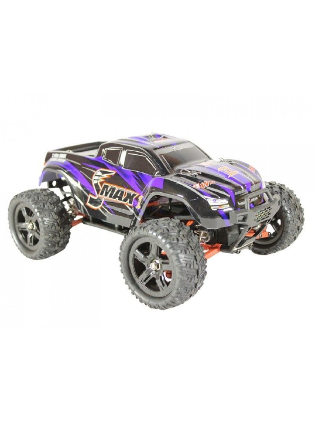 Радиоуправляемый монстр Remo Hobby SMAX Brushless UPGRADE V2.0 (синий) 4WD 2.4G 1/16 RTR